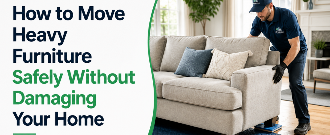 How to Move Heavy Furniture Safely Without Damaging Your Home