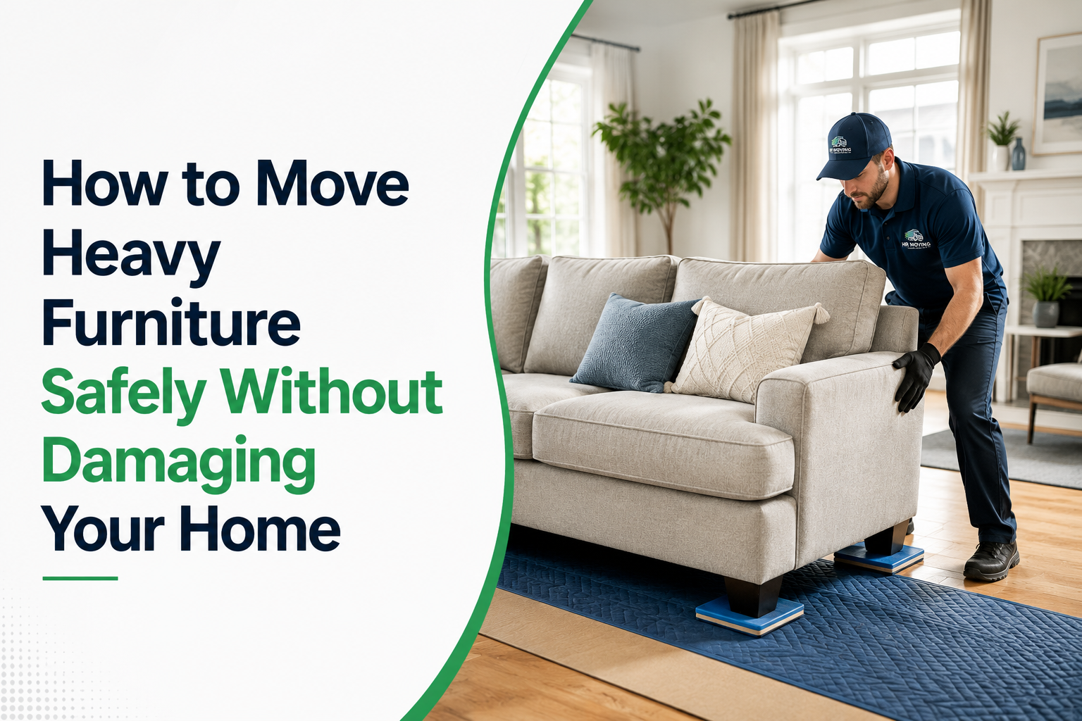 How to Move Heavy Furniture Safely Without Damaging Your Home