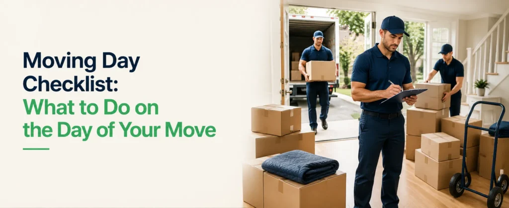 Moving Day Checklist What to Do on the Day of Your Move