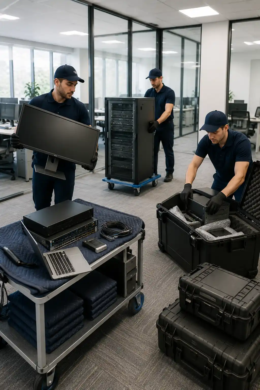 Professional IT Equipment Relocation