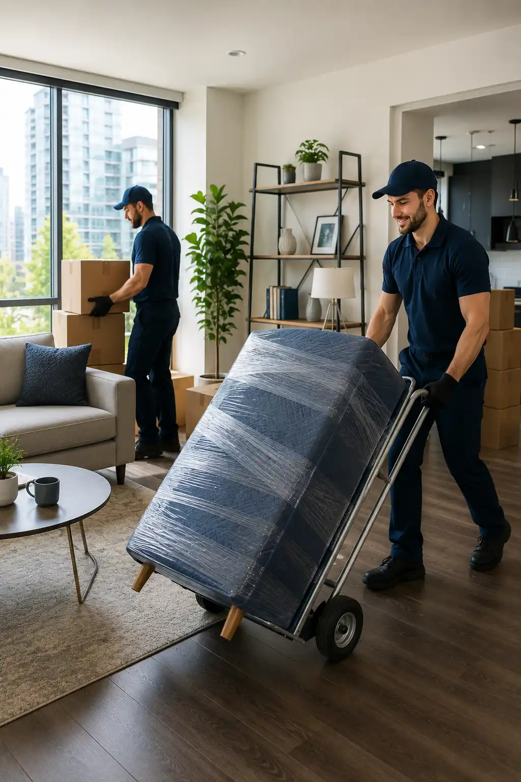 Professional apartment moving