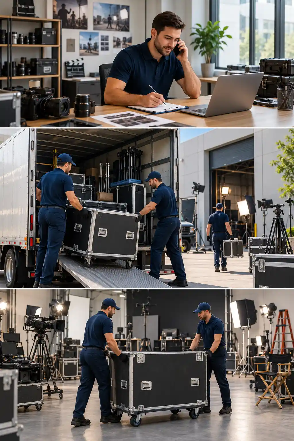 film industry moving process