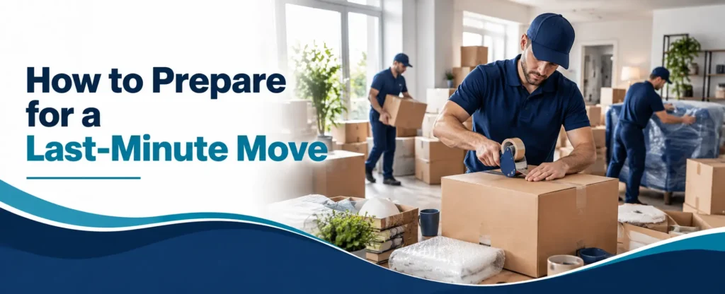 last minute moving